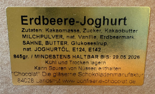 Osterei Erdbeere-Joghurt