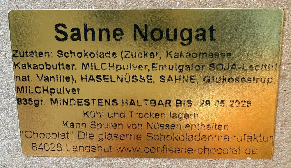 Osterei Sahne-Nougat