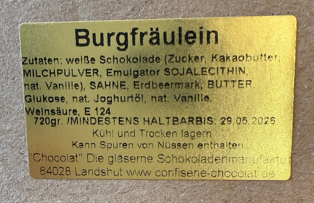 Osterei Burgfräulein