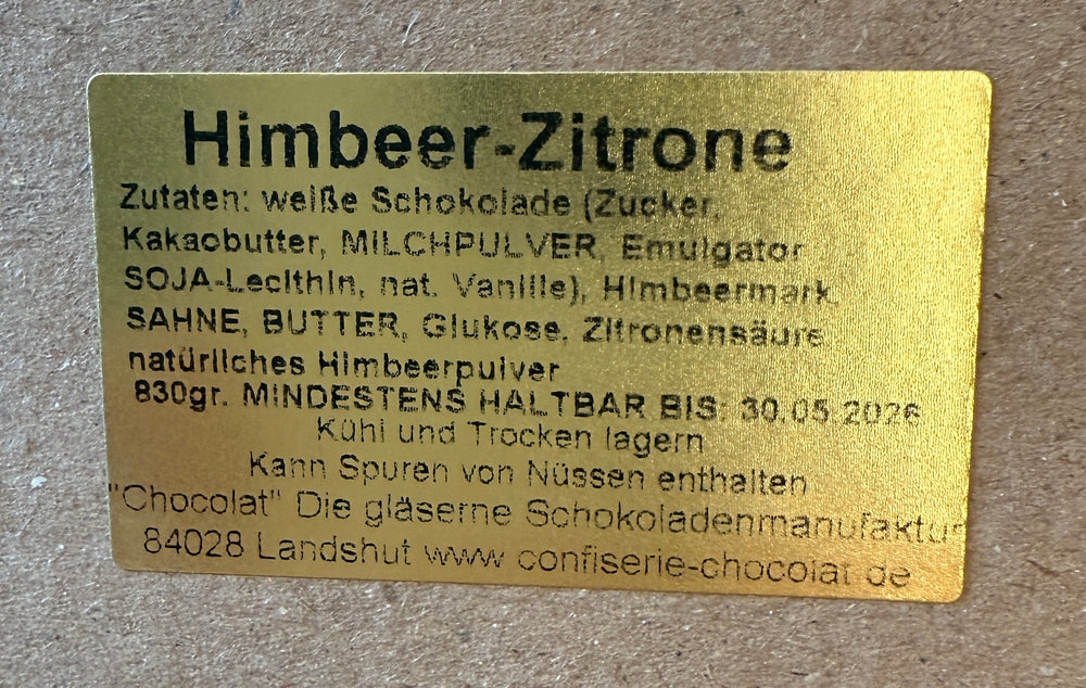 Osterei Himbeer-Zitrone