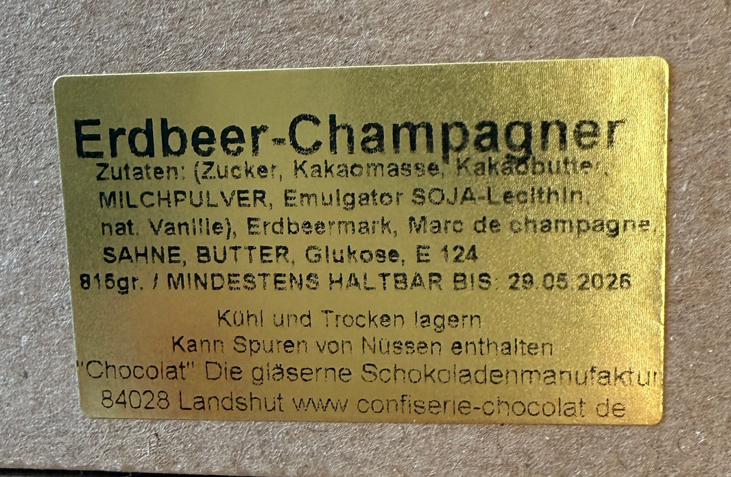image Osterei Erdbeer-Champagner - Mit Alkohol