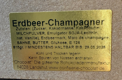 Osterei Erdbeer-Champagner - Mit Alkohol