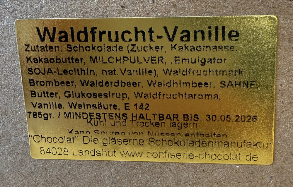 Osterei Waldfrucht-Vanille