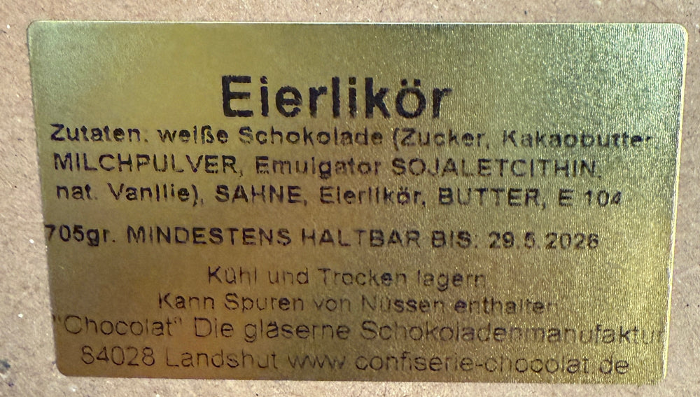 Osterei Eierlikör - Mit Alkohol